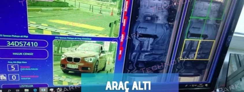 Araç altı tanıma sistemi